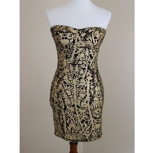 Gianni Bini Strapless Mini Bodycon Dress